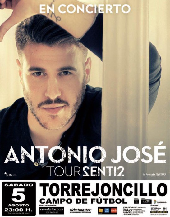 ¿Aún no tienes tu entrada para Antonio José? Todavía estas a tiempo