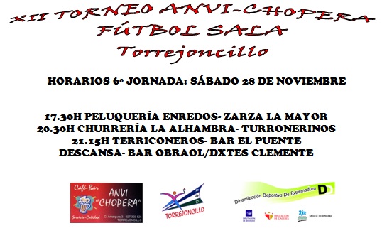 Quinta jornada del XII Torneo Anvi Chopera