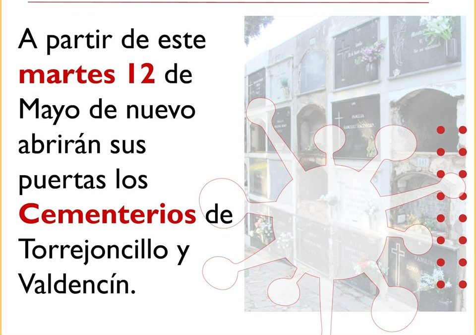 Apertura de los cementerios