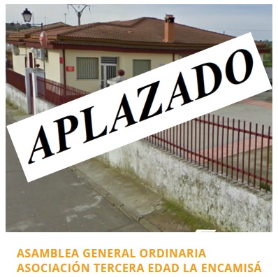 Aplazada Asamblea