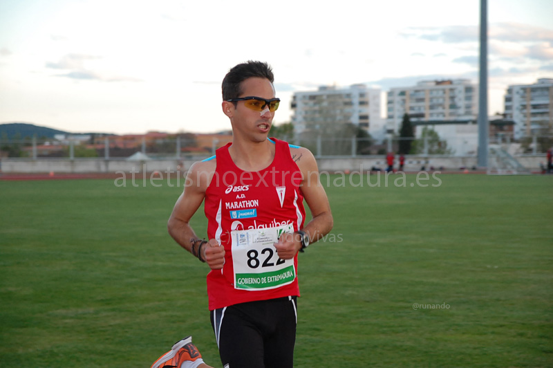 El atleta torrejoncillano se proclamó Campeón de Extremadura y conquistó un fabuloso quinto puesto a nivel nacional - FERNANDO VIVAS