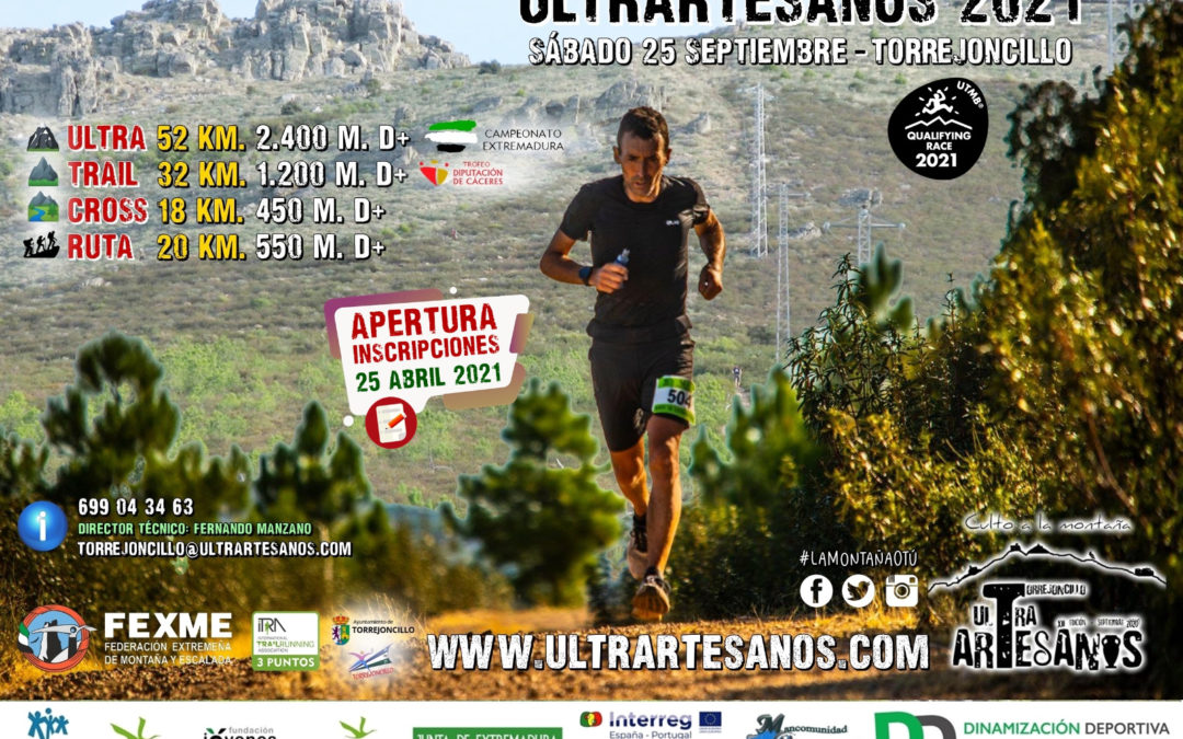 CUENTA ATRÁS PARA LA XIII ULTRARTESANOS: 25 DE ABRIL APERTURA DE INSCRIPCIONES