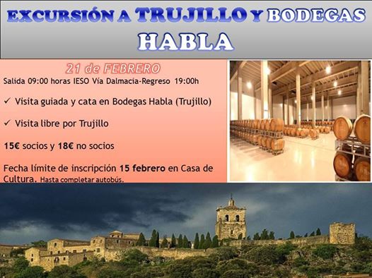 Aún puedes acompañar a la Asociación Cultural a Trujillo