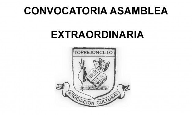 Asamblea Extraordinaria de la Asociación Cultural de Torrejoncillo