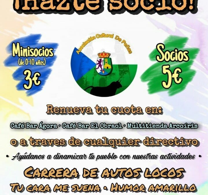 Acticidades Asociación de Peñas de Torrejoncillo