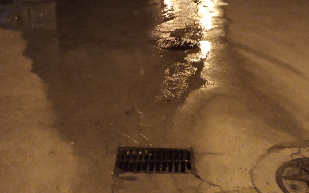 Corte de agua por averia