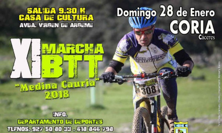 XI MARCHA BTT MEDINA CAURIA POR TORREJONCILLO