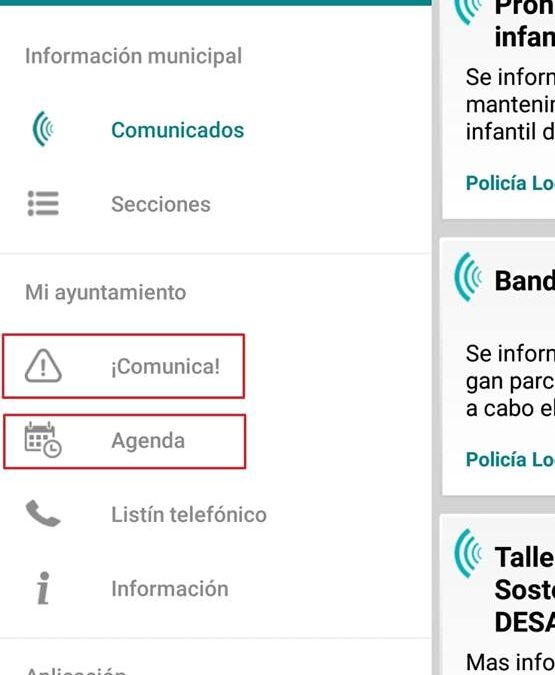 Nuevas funciones en la aplicación Bando Móvil del Ayuntamiento de Torrejoncillo