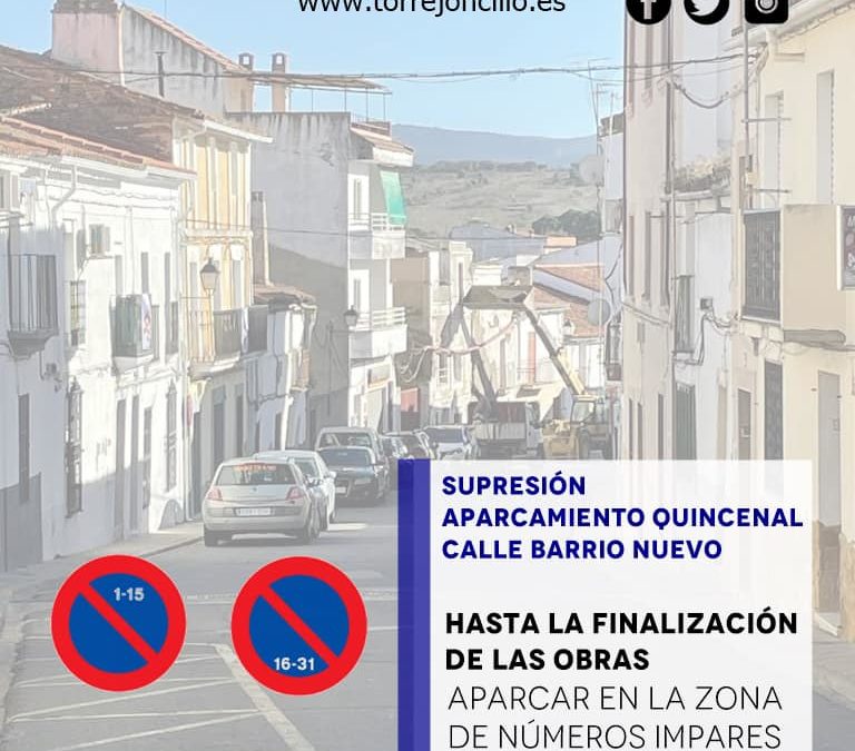 CORTES DE CALLES JUEVES 3 FEBRERO