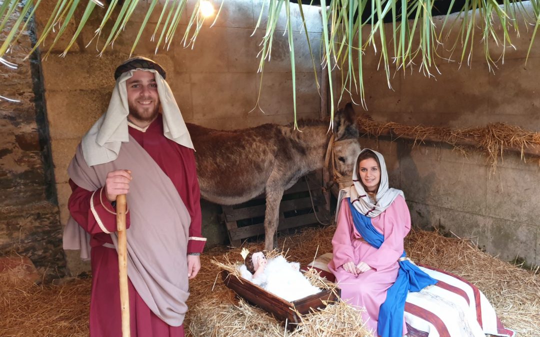 Espectacular Belén viviente el torrejoncillano de 2019