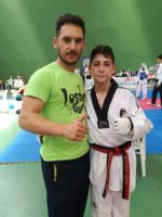 Brathyan Neila plata en el IV Open Internacional de Taekwondo Cantalejo
