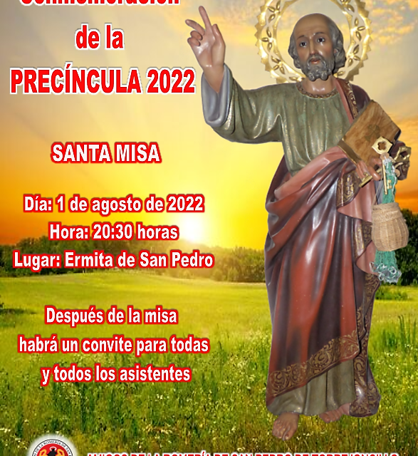 CONMEMORACIÓN DE LA PRECÍNCULA 2022
