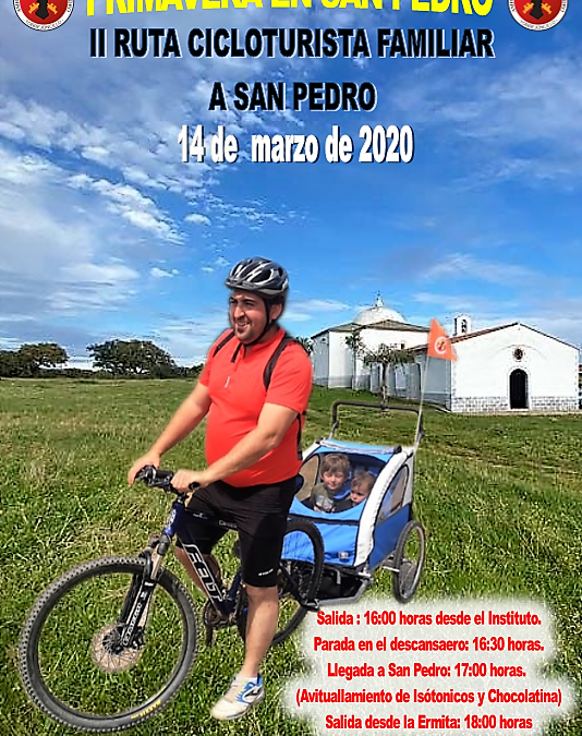 II RUTA CICLOTURISTA FAMILIAR A SAN PEDRO