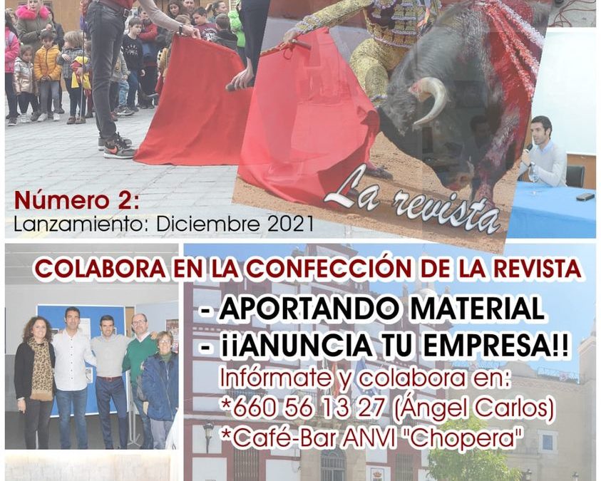 COLABORA EN LA CONFECCIÓN DE NUESTRA REVISTA