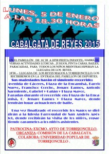 Cabalgata reyes 2015 TORREJONCILLO