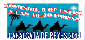 Cabalgata de Reyes en Torrejoncillo. Domingo, 5 de enero a las 18:30 h.