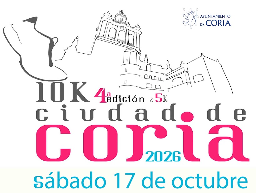 IV CROSS NOCTURNO 10K Y 5K “CIUDAD DE CORIA” 2026 – APERTURA DE INSCRIPCIONES.
