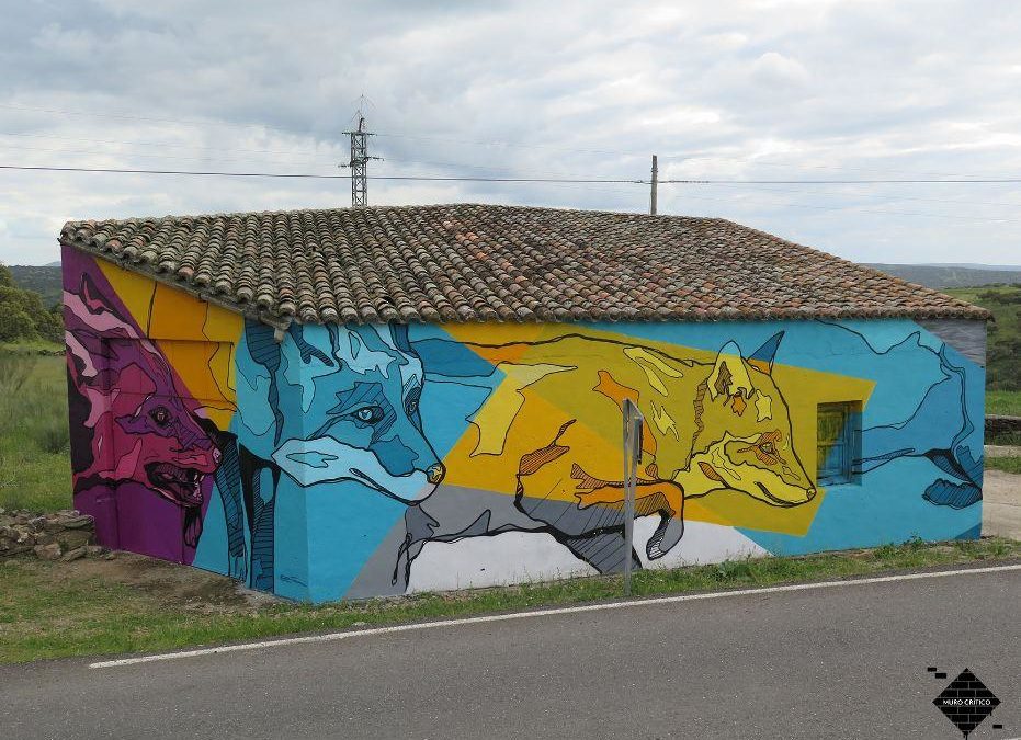 Torrejoncillo, segunda parada del festival de arte urbano Muro Crítico