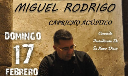 Miguel Rodrigo en concierto