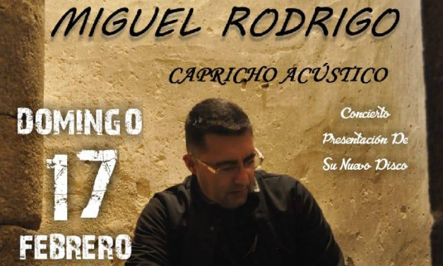 Miguel Rodrigo en concierto