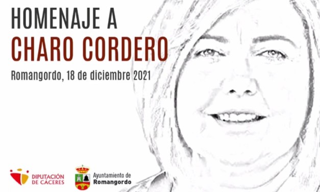 El recuerdo a Charo Cordero, “la revolucionaria de las cosas sencillas”, reúne a cientos de personas en un emotivo acto en Romangordo