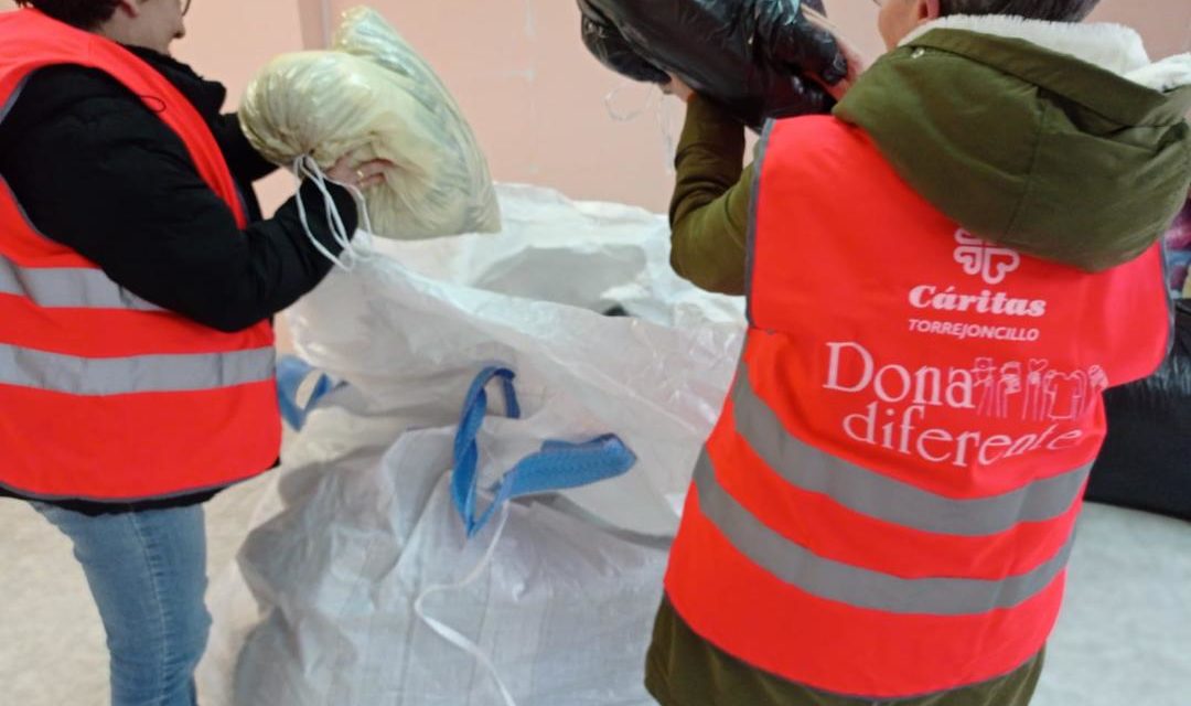 Recogida masiva para el proyecto Remudarte en Torrejoncillo