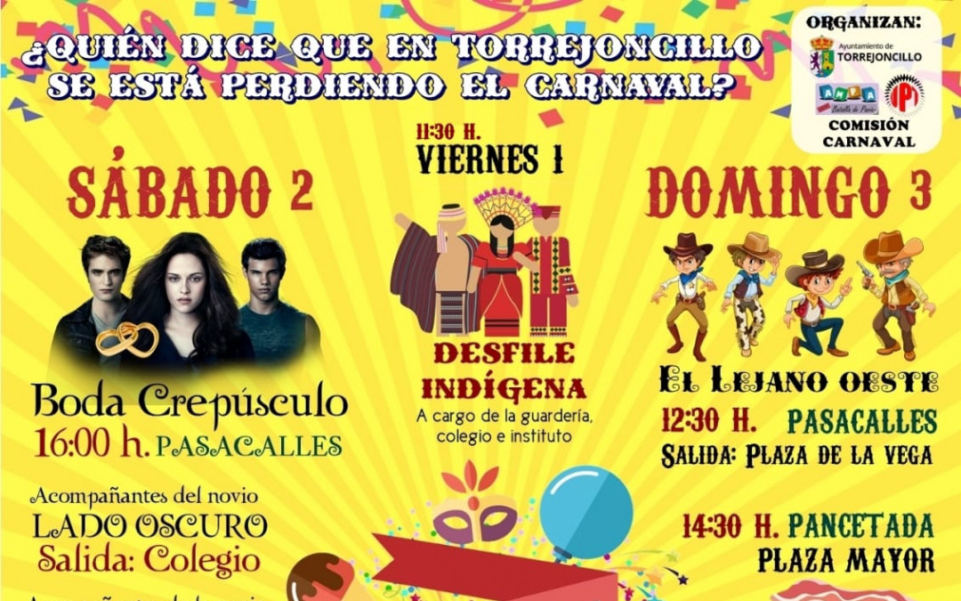 ¿Quién dice que en Torrejoncillo se está perdiendo el Carnaval?