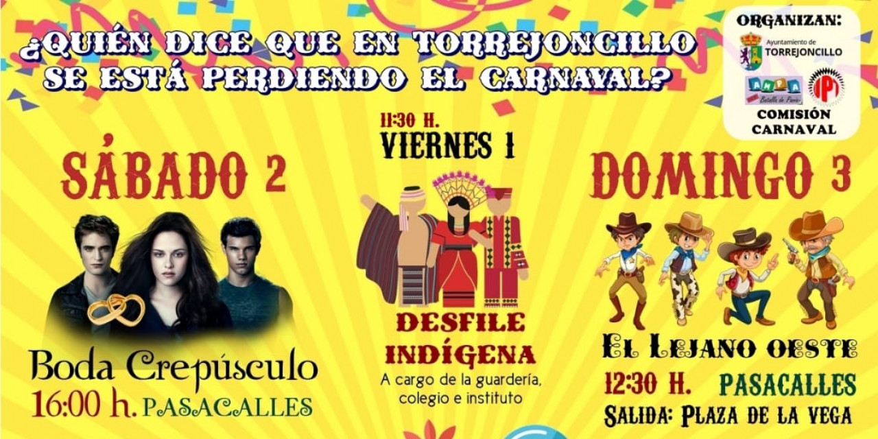 ¿Quién dice que en Torrejoncillo se está perdiendo el Carnaval?