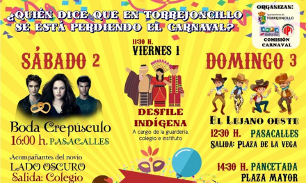 ¿Quién dice que en Torrejoncillo se está perdiendo el Carnaval?