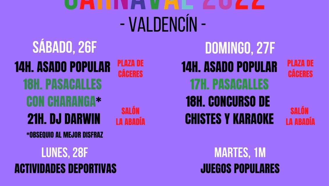 Carnaval Valdencin 2022