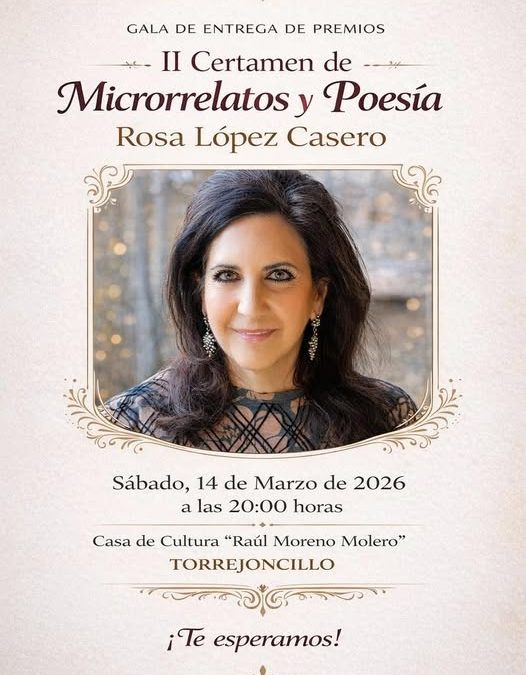 El PSOE de Torrejoncillo dará a conocer a las personas ganadoras de su certamen literario el próximo 14 de marzo