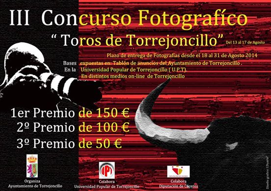 III Concurso Fotográfico “Toros de Torrejoncillo”