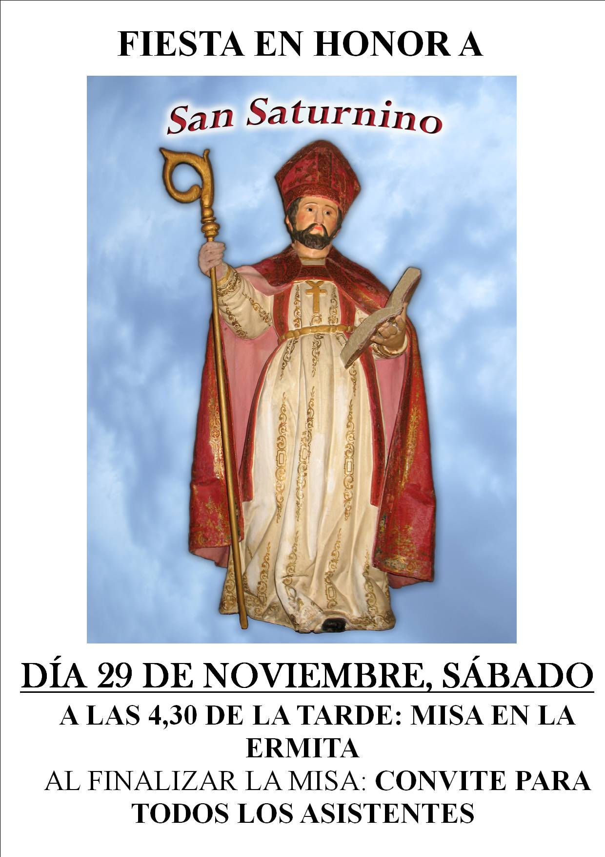 Festividad de San Saturnino