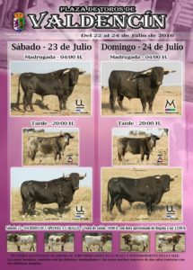 Cartel Fiestas Valdencin 2016