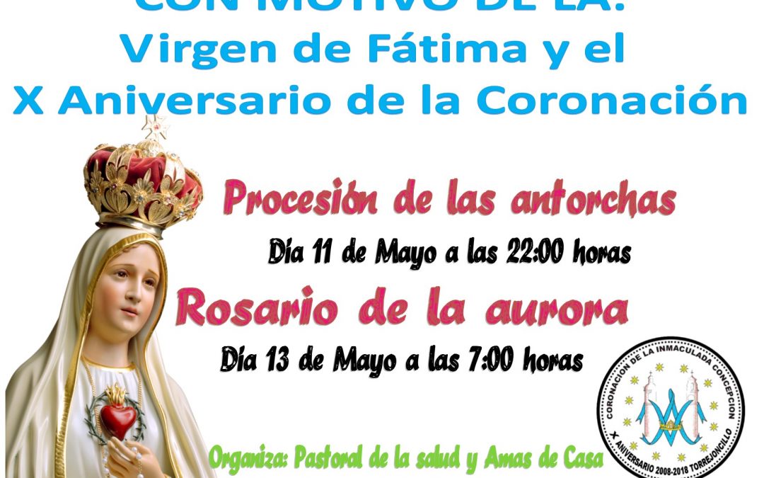 Procesión de las Antorchas y Rosario de la Aurora