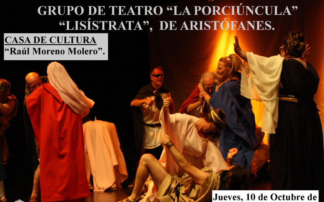 Nuevo montaje de «La Porciúncula»: Lisístrata de Aristófanes
