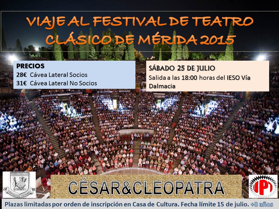 Viaje al Festival de Teatro Clásico de Mérida