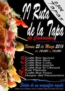 Cartel Tapas