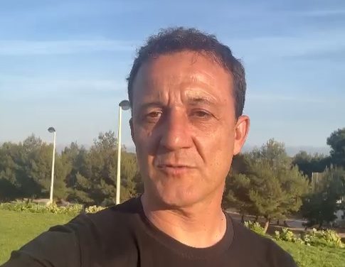 Cesar Sánchez también desea suerte al AD Torrejoncillo