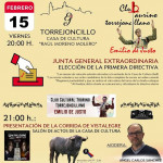 JUNTA GENERAL EXTRAORDINARIA Y PRESENTACIÓN DE LA CORRIDA DE VISTALEGRE