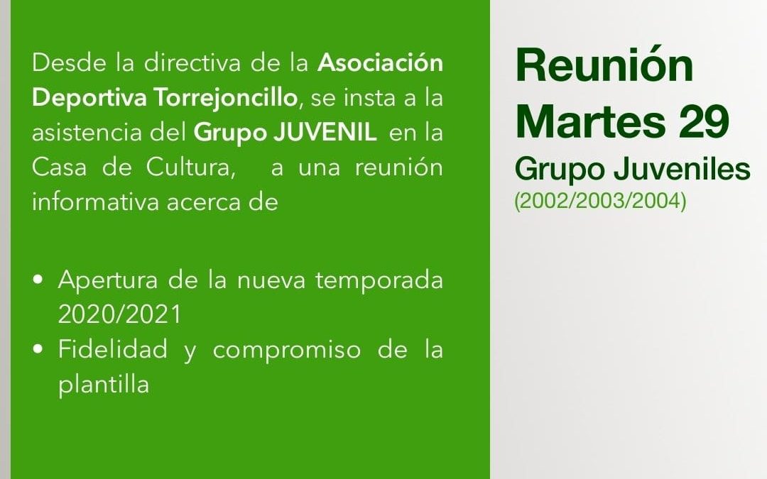 Comunicado Oficial AD Torrejoncillo