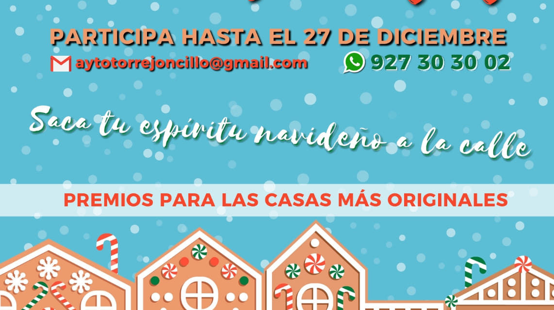 Abierto el plazo para concurso de recetas y fachadas navideñas de Torrejoncillo y Valdencin