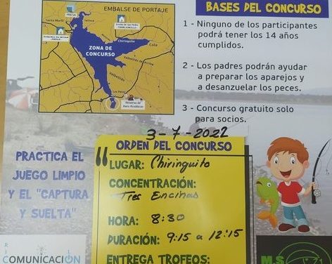 Concurso de pesca infantil