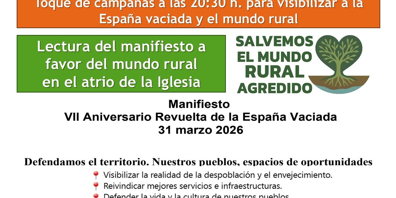 Nuestros pueblos, espacios de oportunidades.