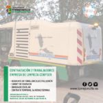 NOTA INFORMATIVA PUESTOS DE PEÓN DE LIMPIEZA