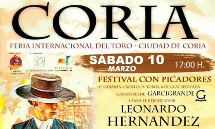 Emilio de Justo en la Feria Internacional del Toro de Ciudad de Coria