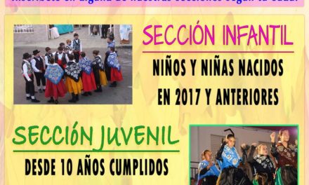 Convocatoria 2021 Grupo de Coros y Danzas de Torrejoncillo