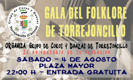 Comenzamos con el XXV Aniversario el Grupo de Coros y Danzas de Torrejoncillo