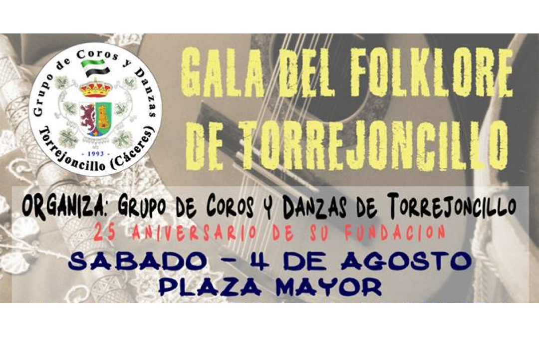 Comenzamos con el XXV Aniversario el Grupo de Coros y Danzas de Torrejoncillo