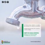 Corte de agua general en Torrejoncillo